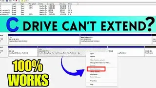 How to Fix Unallocated Space Not Extending C Drive in Windows (Safe Method)