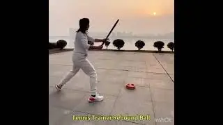 Self Practice Ball with String,Cricket Trainer Rebound Ball,Tennis Trainer Rebound Ball