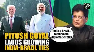 Union Minister Piyush Goyal honors enduring India-Brazil friendship at Brazil-India Economic Forum