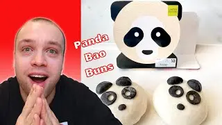 Marks and Spencer Steamed Panda Bao Buns | Chinese New Year | NEW | Food Review | M&S Food