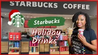 Trying New Starbucks Holiday Drinks 2021 | Recreating Them at Home | Vlogmas