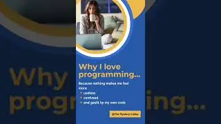 Why I love programming? #html #css #javascript #jquery #kotlin #coding #programming #devgirlcodes