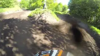 GoPro Bjorn Koning 1e Manche 85cc 2e Clubcross Marum Trimunt 18 Mei 2014 HD