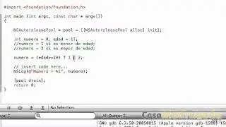 Tutorial Objective C - 10 - Operador Tenario