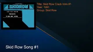 Skid Row - Skid Row Song 1 Crack Intro
