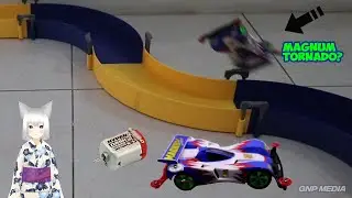 Magnum Tornado??? - Hyper Dash 3 Motor vs STB Motor - Tamiya - Mini 4WD - ミニ四駆