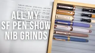 SF PEN SHOW: Nib Grinds | All in the Nib, Pen Realm Appointments!