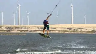 Kitesurfing Technique - S-Bend Pass Slow Mo