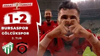 Bursaspor 1-2 Gölcükspor MAÇ ÖZETİ (Ziraat Türkiye Kupası 2. Tur Maçı) / 10.10.2023