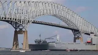SS Antares (T-AKR-294) Arrives Baltimore October 3, 2018