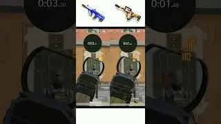 Fire Rate Time Test: AUG vs GROZA