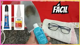 COMO REMOVER COLA SUPER BONDER DA LENTE DOS ÓCULOS
