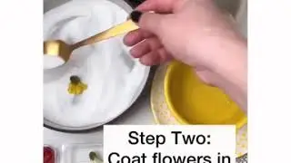 How to Make Candied Flowers