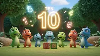 Counting Dinosaurs 1&ndash;20 🦕🔢🎶 | Fun Number & Dinosaur Rhyme for Kids | Nursery Rhymes