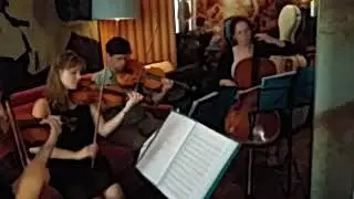 Xavior Quartet at the Cafe Royal, Picadilly, London.
