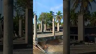 Kerala type residential building at Tamil Nadu #civil #architecture #construction #steel #design