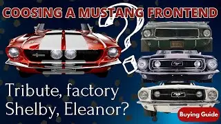 Какая передняя часть будет лучше всего смотреться на Mustang 1967 или 1968 года?