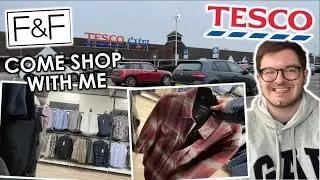TESCO COME SHOP WITH ME | F&F CLOTHING | Men's Fashion