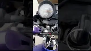 Yamaha YBR 125!! Top speed 120+ kmh! Exclusive!