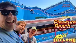 CHASING SNAILS! FIRST VISIT to GREAT YARMOUTH | Pleasure Beach / Joyland | Peter's Vlog