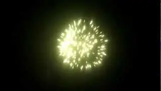 Big 3 Green Glitter rocket