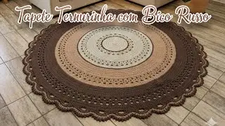 TERNURINHA RUG WITH RUSSIAN EDGE STEP BY STEP