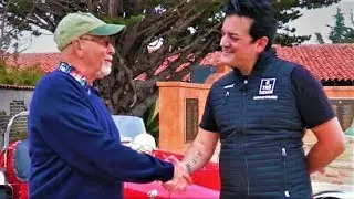 Migz Interviews Scott Bos&eacute;s (The Hollywood Car Guy) At The Carmel Mission Classic