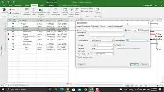 How to Move a Project and Add Activity Constraints in Ms. Project?