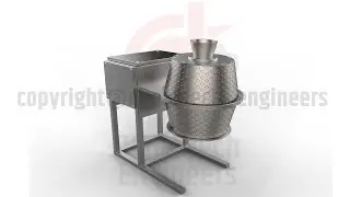 1000 KG/Hrs Potato Slicer देखे 1 घंटे में  कैसे 1000 किलो आलू का लच्छा बनाये  by dynamech engineers