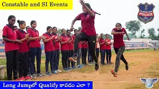 Long Jump For TS Police Constable and Si Events 2025 | Telangana Police events | Satavahana Institut