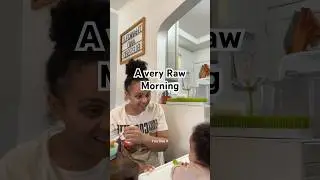 Chill, raw, normal Sunday morning.. and baby fed dancing? #morningroutine #momlife #sahm   #shorts