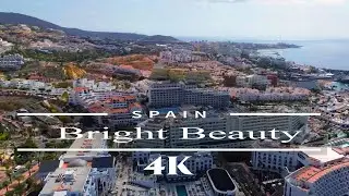 Bright Beauty of the Spanish Island | 4k drone footage