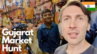 Курта за 17 долларов на ночном рынке в Ахмадабаде, Индия 🇮🇳