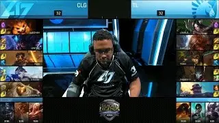 CLG vs TL Game 2 Highlights - COUNTER LOGIC GAMING vs TEAM LIQUID NA LCS PLAYOFFS QUARTERFINAL #2 16