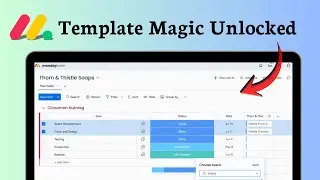 How to create a board template in monday.com
