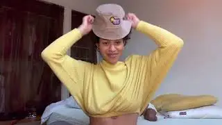 Trying On Hats with Babe
