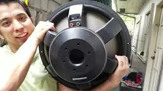 A look inside the beta three B118A active subwoofer