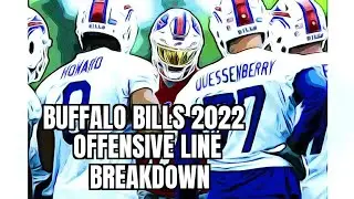 Buffalo Bills 2022 Offensive Line Position Breakdown - Dawkins, Saffold, Morse, Bates, Brown