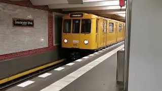U-Bahn Berlin A3L71 auf der U4 [1080p60]