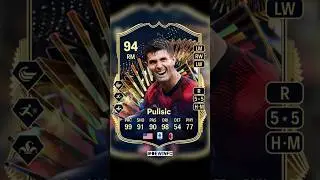 Pulisic heros in draft to glory TOTS FUT #fc24 #tots #fut #shorts #acmilan