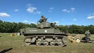 M5 Stuart Tank And Military Vehicles Parade Operation Anvil Bowling Green Kentucky October 2023