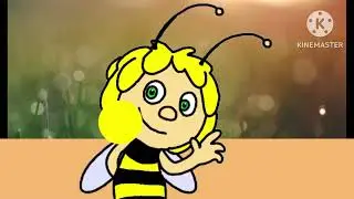 Maya The Bee Movie Maya Funny Ha-ha-ha He-he-he Blooper Leaf Flower Grass K KINEMASTER