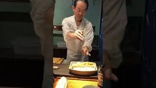 One of the three gods of Edomae cuisine, Mr. Tetsuya Saotome