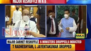 Major reshuffle in Manipur Cabinet