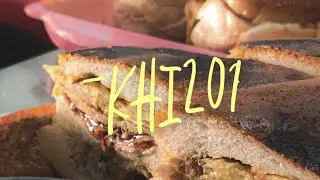 Karachi's best bun kabab - Shot on OnePlus