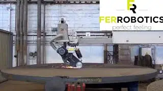 Belt grinding solution automates heavy-duty grinding application with FerRobotics ABG 651
