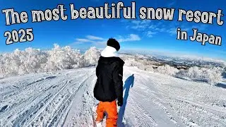 【2025】The most beautiful ski resort in JAPAN (NOZAWA ONSEN)