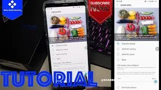 How to Use Samsung Galaxy Note 8 - Display Setting (Tutorial)