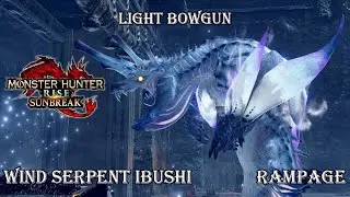 Monster Hunter Rise Wind Serpent Ibushi Rampage LBG