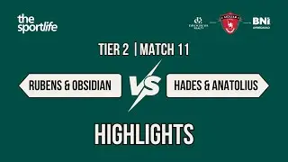 RUBENS & OBSIDIAN vs HADES & ANATOLIUS || HIGHLIGHTS || SPORTLIFE || SICILIAN GAMES 2025-26